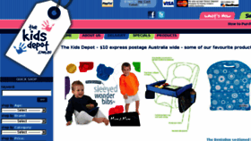 What Thekidsdepot.com.au website looked like in 2018 (5 years ago)