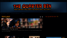 What Thequarterbin.com website looked like in 2018 (5 years ago)
