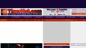 What Thetigernet.com website looked like in 2018 (5 years ago)