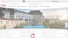 What Tsjechoreizen.nl website looked like in 2018 (5 years ago)