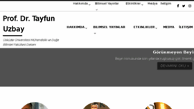 What Tayfunuzbay.com website looked like in 2018 (5 years ago)
