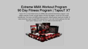 What Tapoutxt.com website looked like in 2018 (5 years ago)