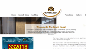 What Thegrandnapat.com website looked like in 2018 (5 years ago)