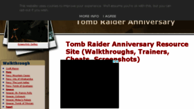 What Tomb-raider-anniversary.com website looked like in 2018 (5 years ago)