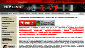 What Topling.ru website looked like in 2018 (5 years ago)