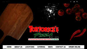 What Tortoricespizza.com website looked like in 2018 (5 years ago)