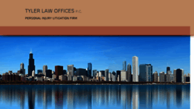 What Tylerlawchicago.com website looked like in 2018 (5 years ago)