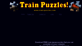 What Train-puzzles.com website looked like in 2018 (5 years ago)