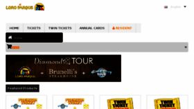 What Tickets.loroparque.com website looked like in 2018 (5 years ago)