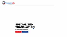 What Translators-usa.com website looked like in 2018 (7 years ago)