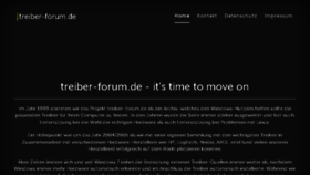 What Treiber-forum.de website looked like in 2018 (5 years ago)