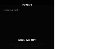 What Trek.com website looked like in 2018 (5 years ago)