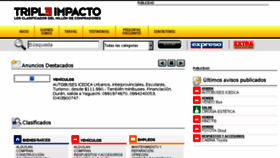What Tripleimpacto.com.ec website looked like in 2018 (5 years ago)