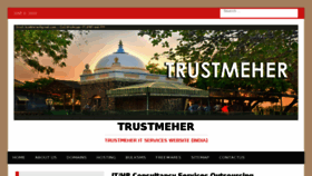 What Trustmeher.com website looked like in 2018 (5 years ago)