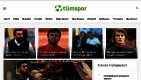 What Tumspor.com website looked like in 2018 (5 years ago)