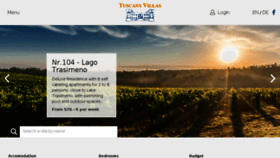 What Tuscany-villas.com website looked like in 2018 (5 years ago)