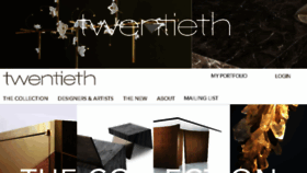What Twentieth.net website looked like in 2018 (5 years ago)