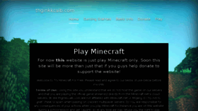What Thginkkcalb.com website looked like in 2018 (5 years ago)