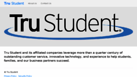 What Trustudent.com website looked like in 2018 (5 years ago)