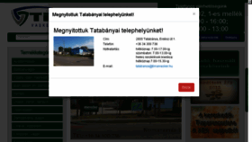 What Timarvasker.hu website looked like in 2018 (7 years ago)