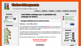 What Timbre-echange.com website looked like in 2018 (5 years ago)