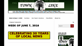 What Townline.org website looked like in 2018 (5 years ago)