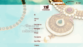 What Tbjewellery.com website looked like in 2018 (5 years ago)