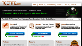 What Tectite.com website looked like in 2018 (7 years ago)