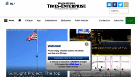What Timesenterprise.com website looked like in 2018 (5 years ago)