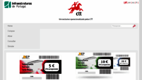 What Tollcard.pt website looked like in 2018 (5 years ago)