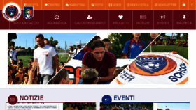 What Tottisoccerschool.it website looked like in 2018 (5 years ago)