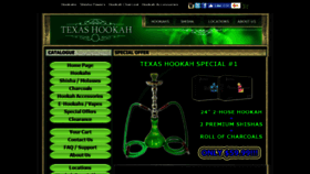 What Texashookah.com website looked like in 2018 (5 years ago)