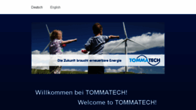 What Tommatech.de website looked like in 2018 (7 years ago)