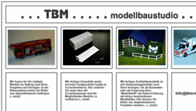 What Tbm-modellbau.de website looked like in 2018 (5 years ago)