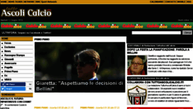 What Tuttoascolicalcio.it website looked like in 2018 (5 years ago)
