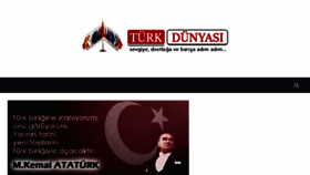 What Turkdunyasi.org website looked like in 2018 (5 years ago)