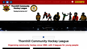 What Tchl.org website looked like in 2018 (5 years ago)