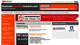 What Thailandindustrialmarket.com website looked like in 2018 (5 years ago)