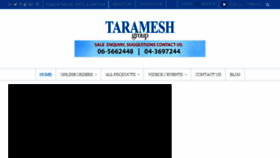 What Taramesh.ae website looked like in 2018 (5 years ago)