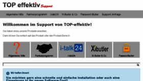 What Topeffektiv.com website looked like in 2018 (5 years ago)