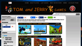 What Tom-and-jerry-games.com website looked like in 2018 (5 years ago)