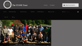 What Thestonetrust.org website looked like in 2018 (5 years ago)