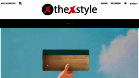 What Thexstyle.com website looked like in 2018 (5 years ago)