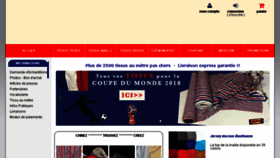 What Textimania.fr website looked like in 2018 (5 years ago)