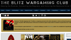 What Theblitz.org website looked like in 2018 (5 years ago)