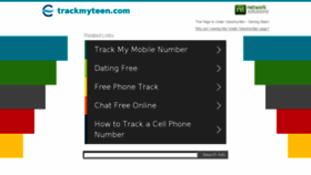 What Trackmyteen.com website looked like in 2018 (5 years ago)