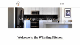 What Thewhiskingkitchen.com website looked like in 2018 (5 years ago)