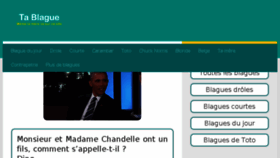 What Tablague.fr website looked like in 2018 (5 years ago)
