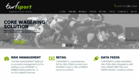 What Turfsport.co.za website looked like in 2018 (5 years ago)