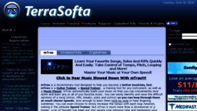 What Terrasofta.com website looked like in 2018 (5 years ago)